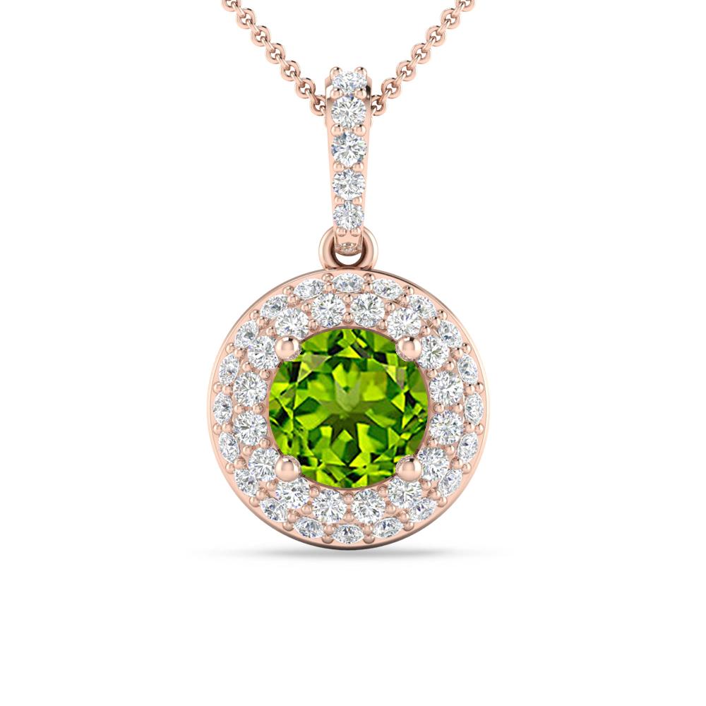 Rose Gold - Peridot