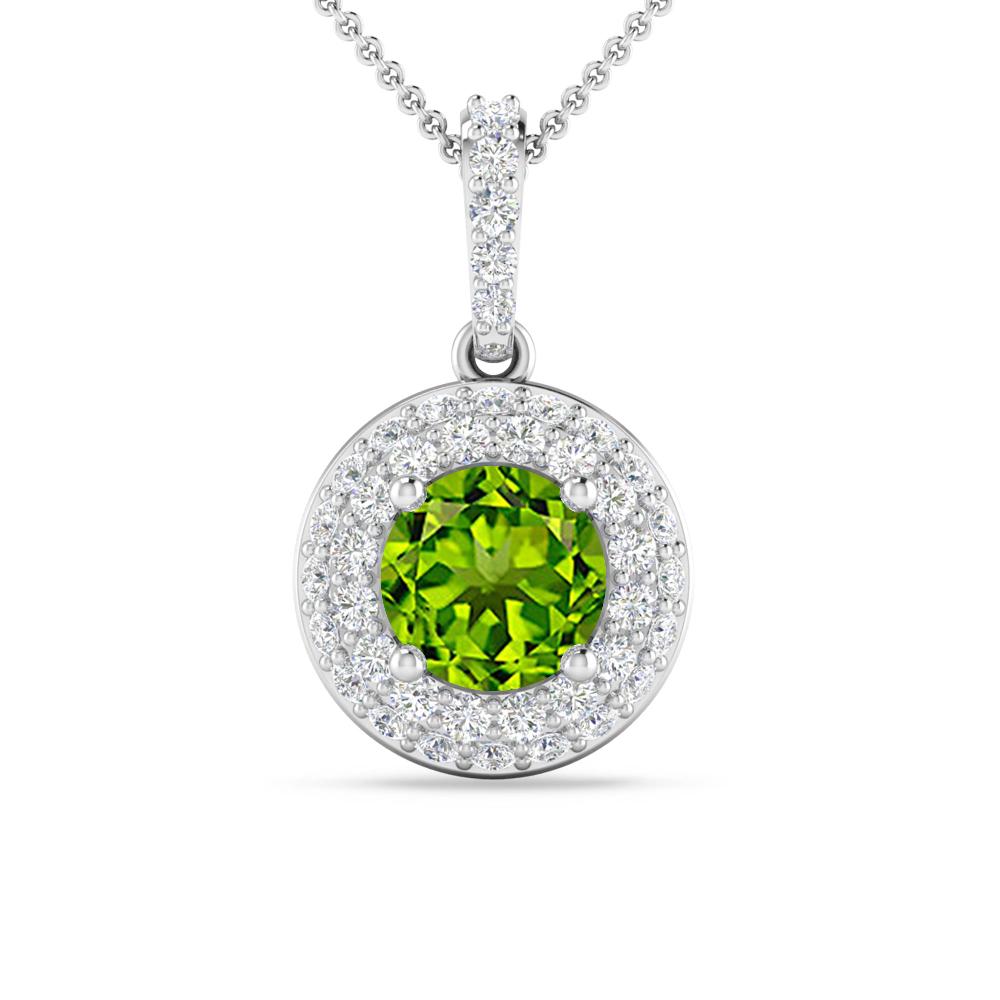 White Gold - Peridot