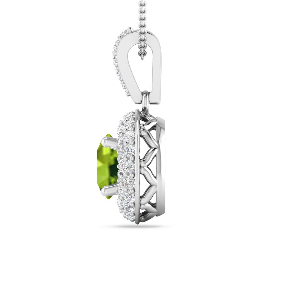 White Gold - Peridot