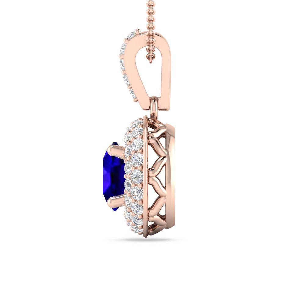 Rose Gold - Tanzanite