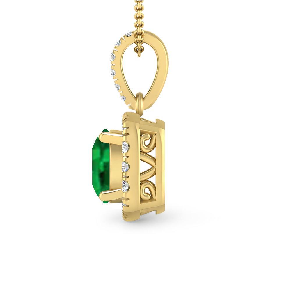 Yellow Gold - Emerald