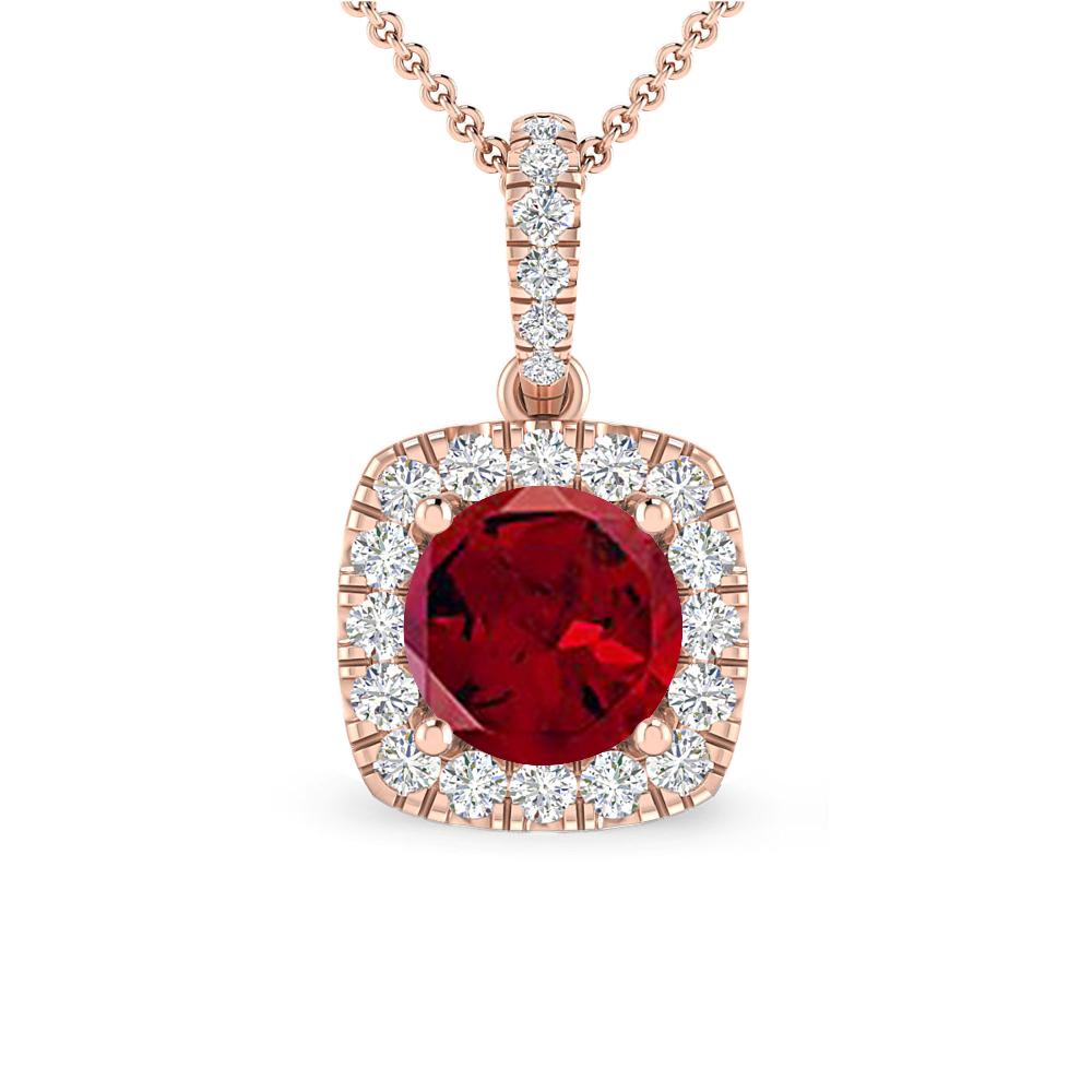 Rose Gold - Garnet