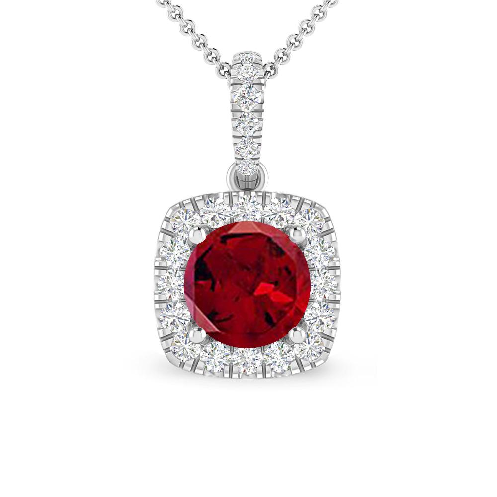 White Gold - Garnet