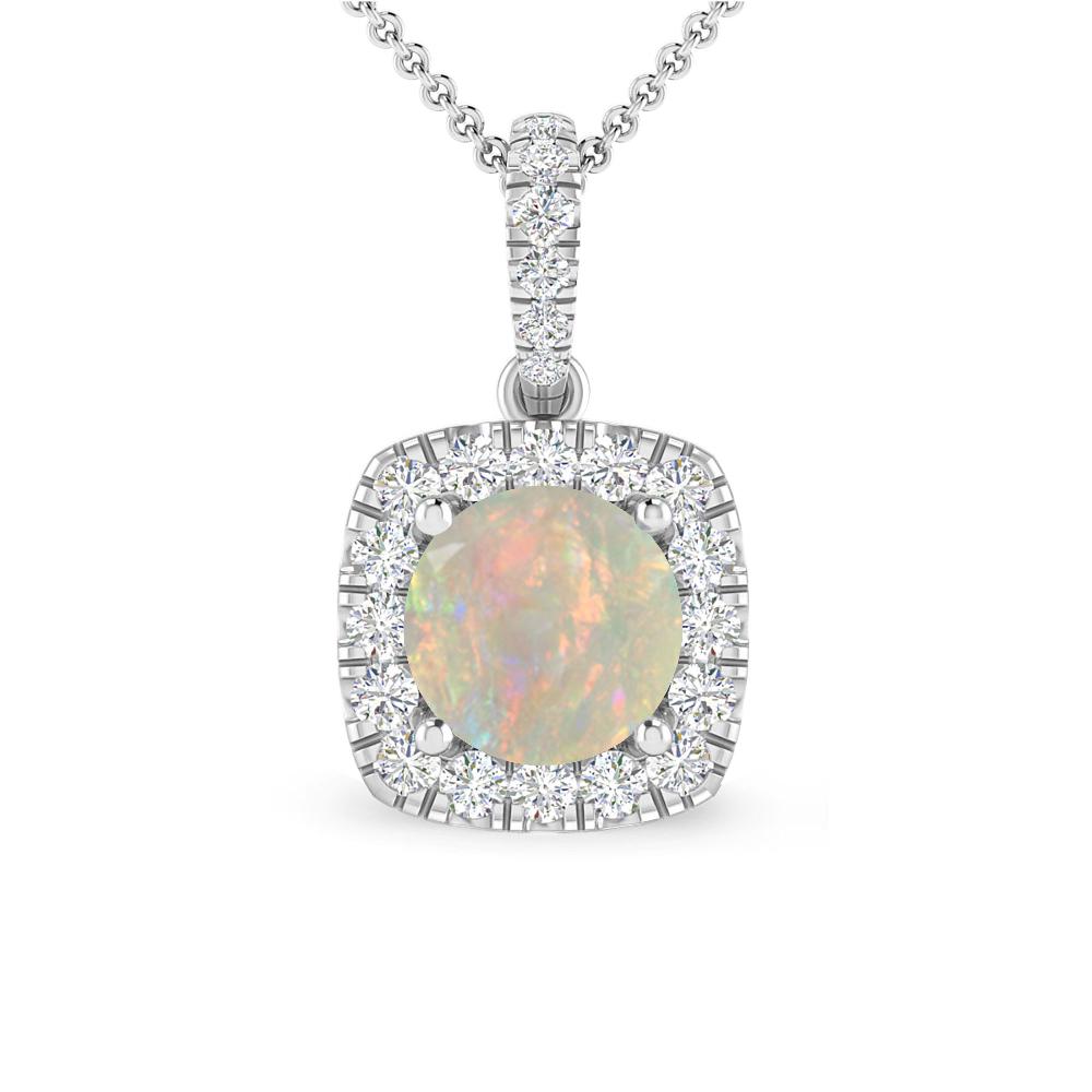 White Gold - Opal