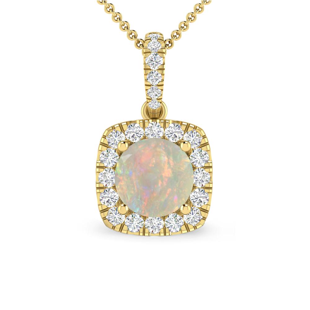 Yellow Gold - Opal