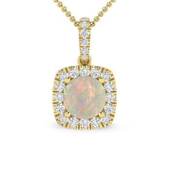 Yellow Gold - Opal