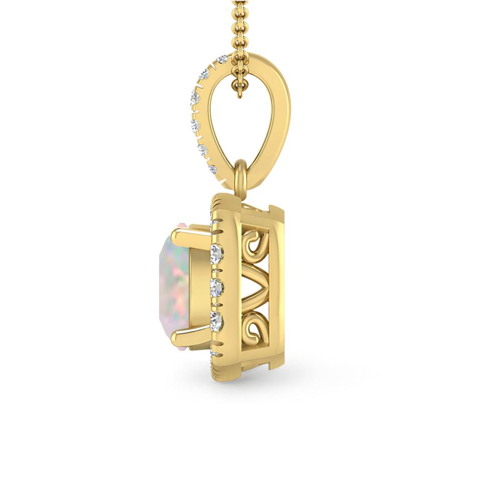 Yellow Gold - Opal