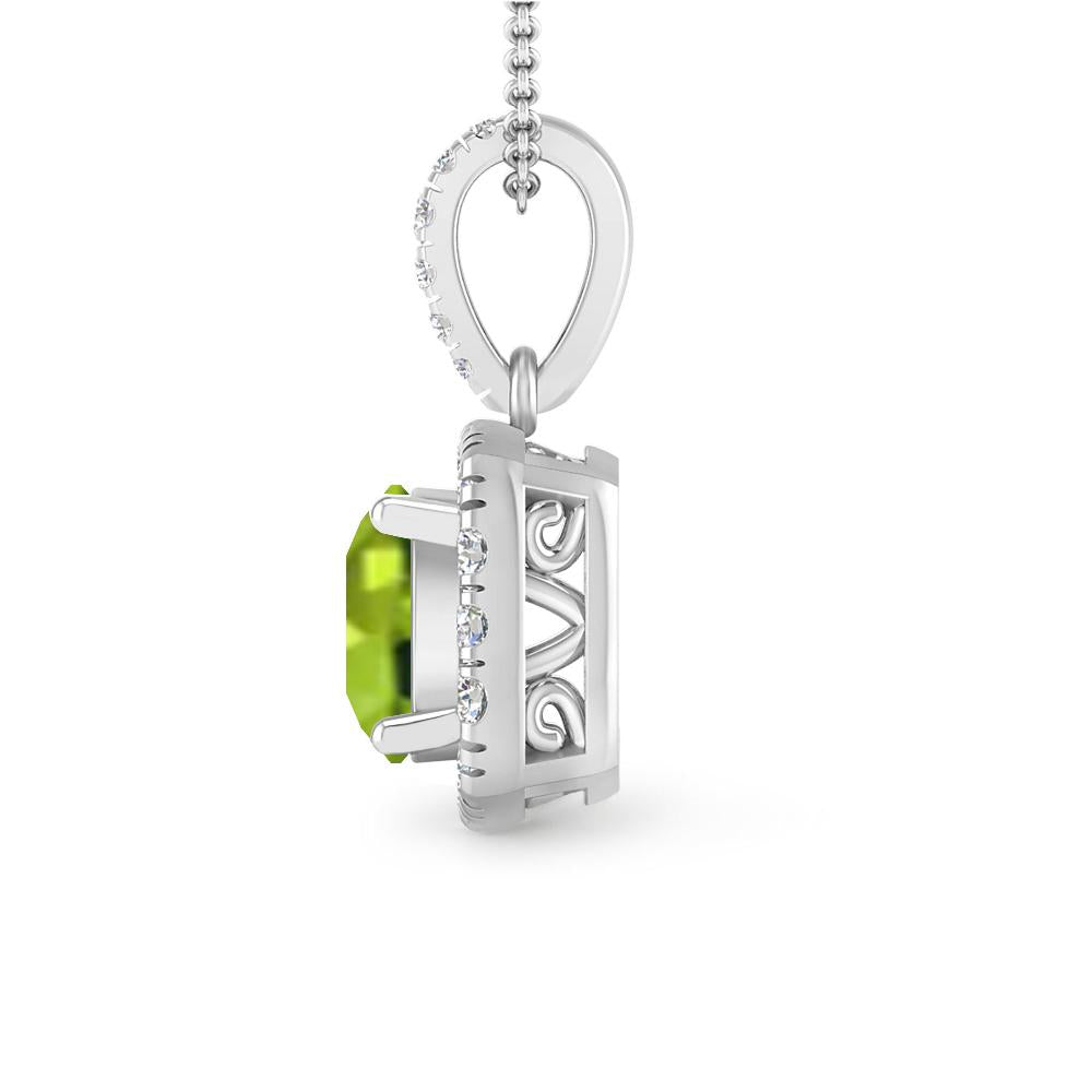 White Gold - Peridot