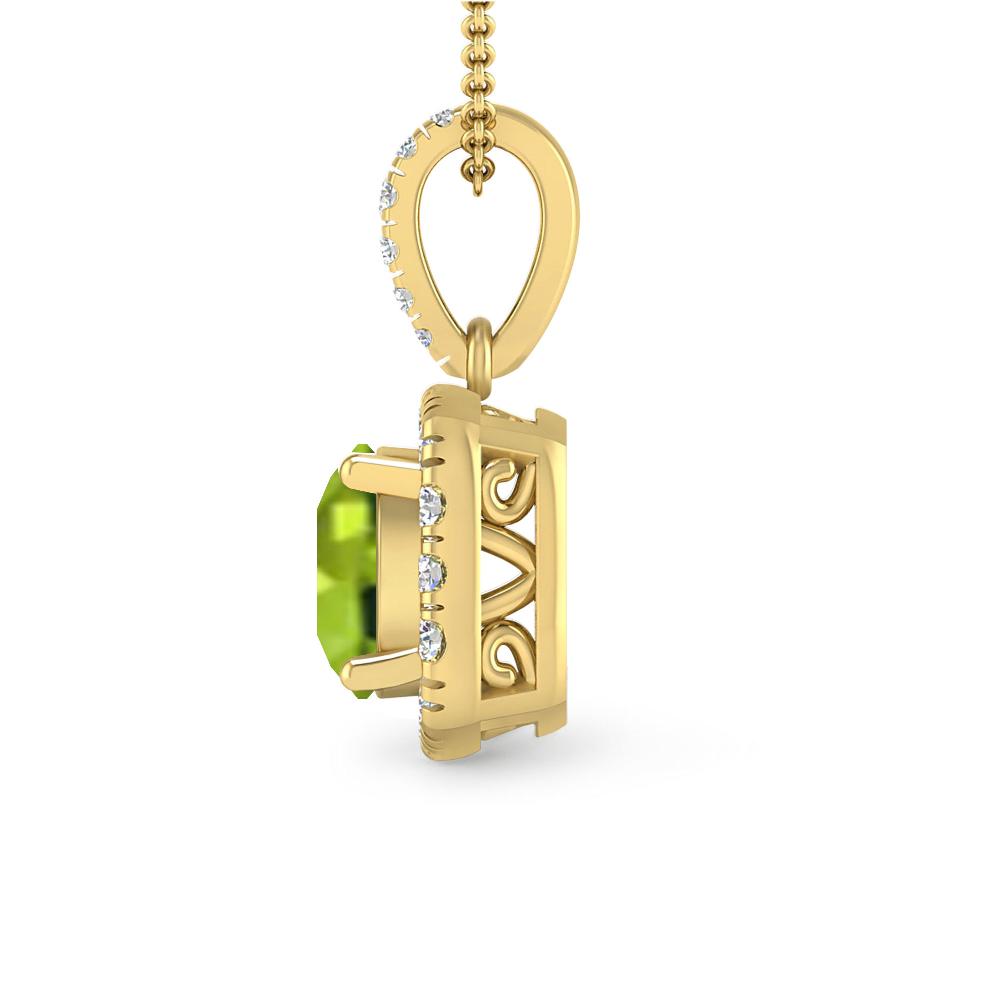 Yellow Gold - Peridot