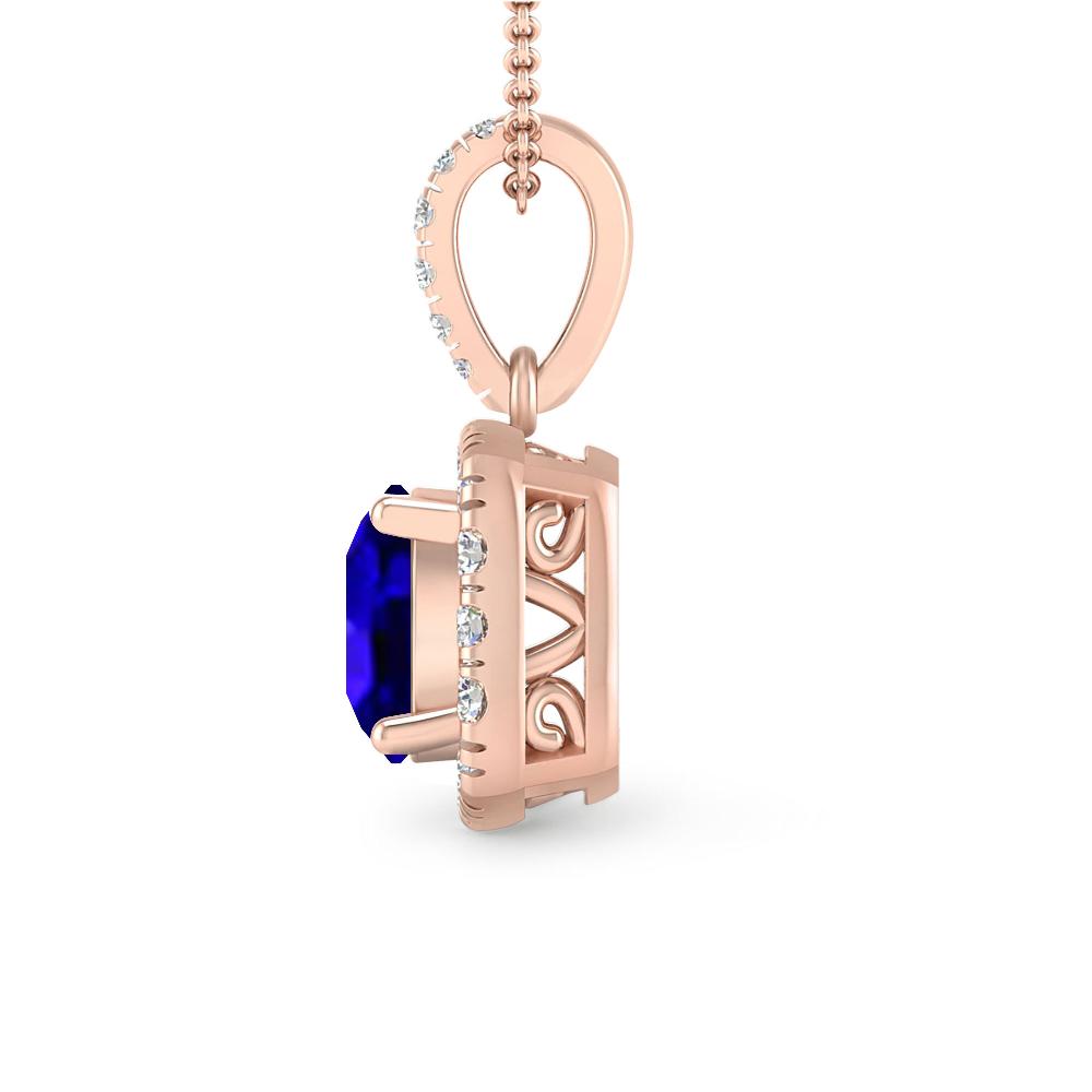 Rose Gold - Tanzanite