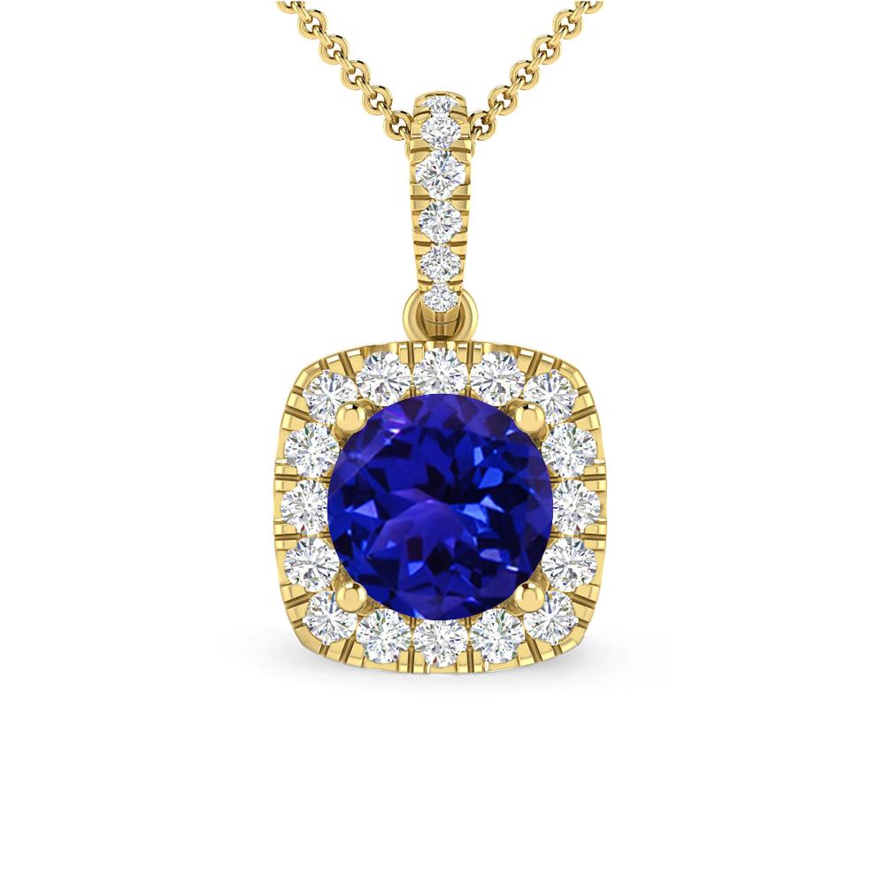 Yellow Gold - Tanzanite