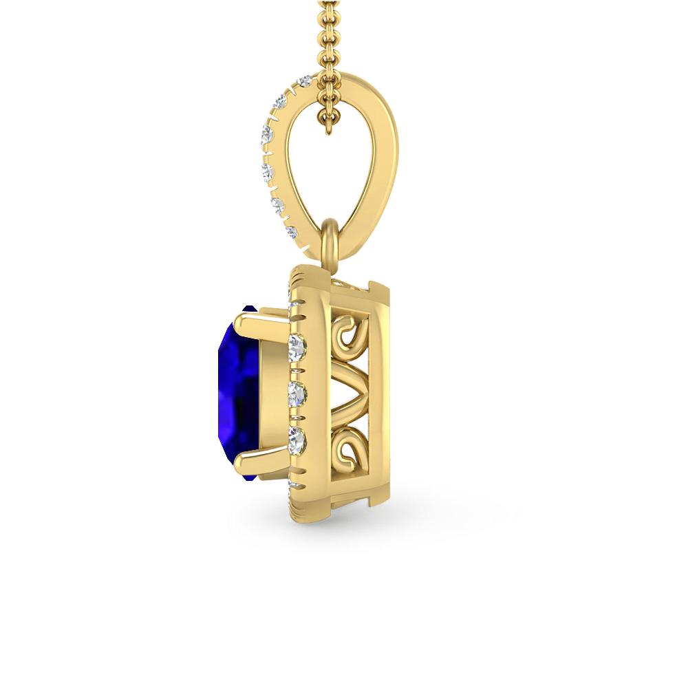 Yellow Gold - Tanzanite