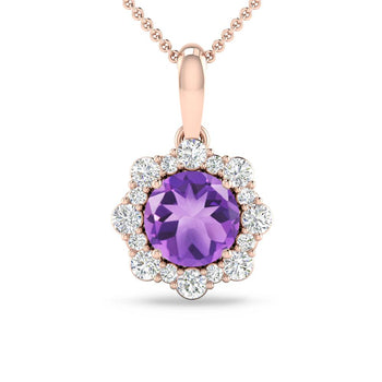 Rose Gold - Amethyst