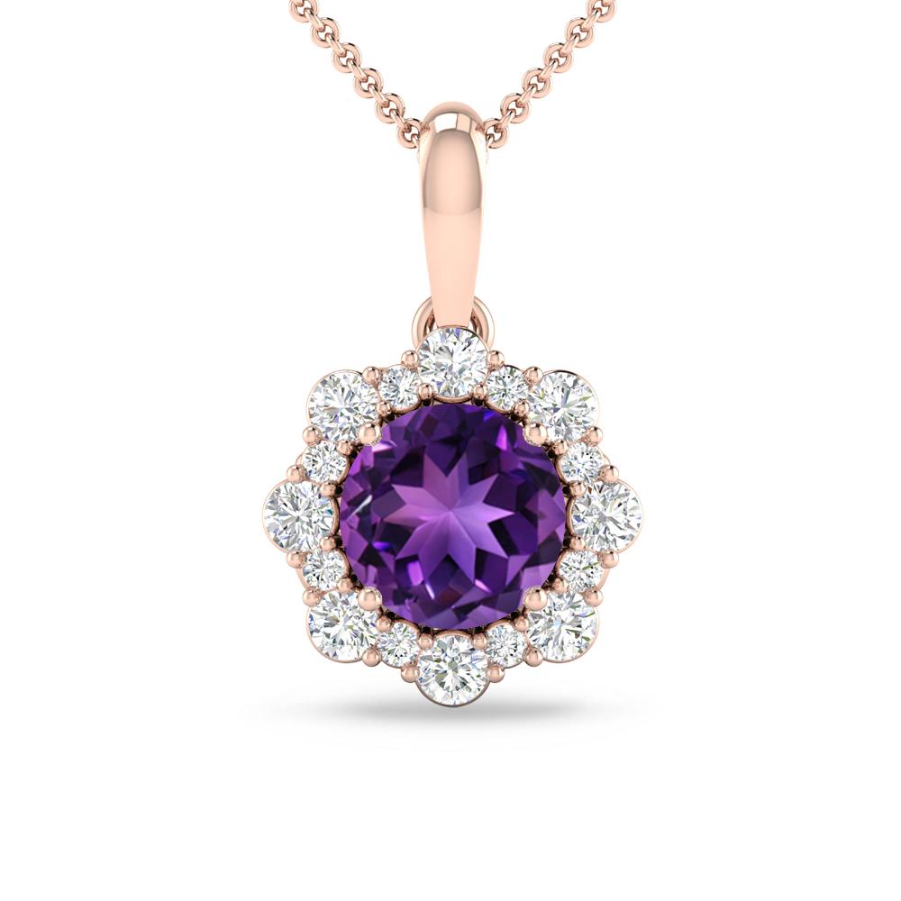 Rose Gold - Amethyst