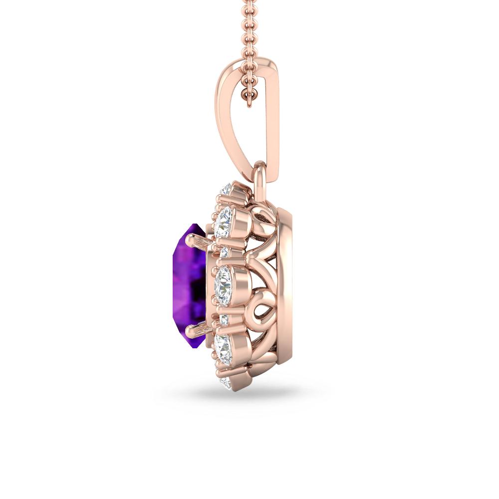 Rose Gold - Amethyst