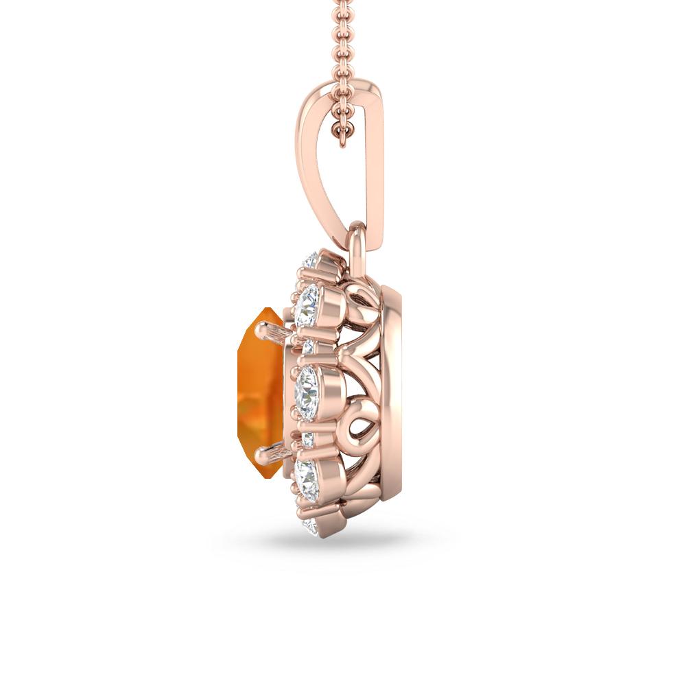 Rose Gold - Citrine