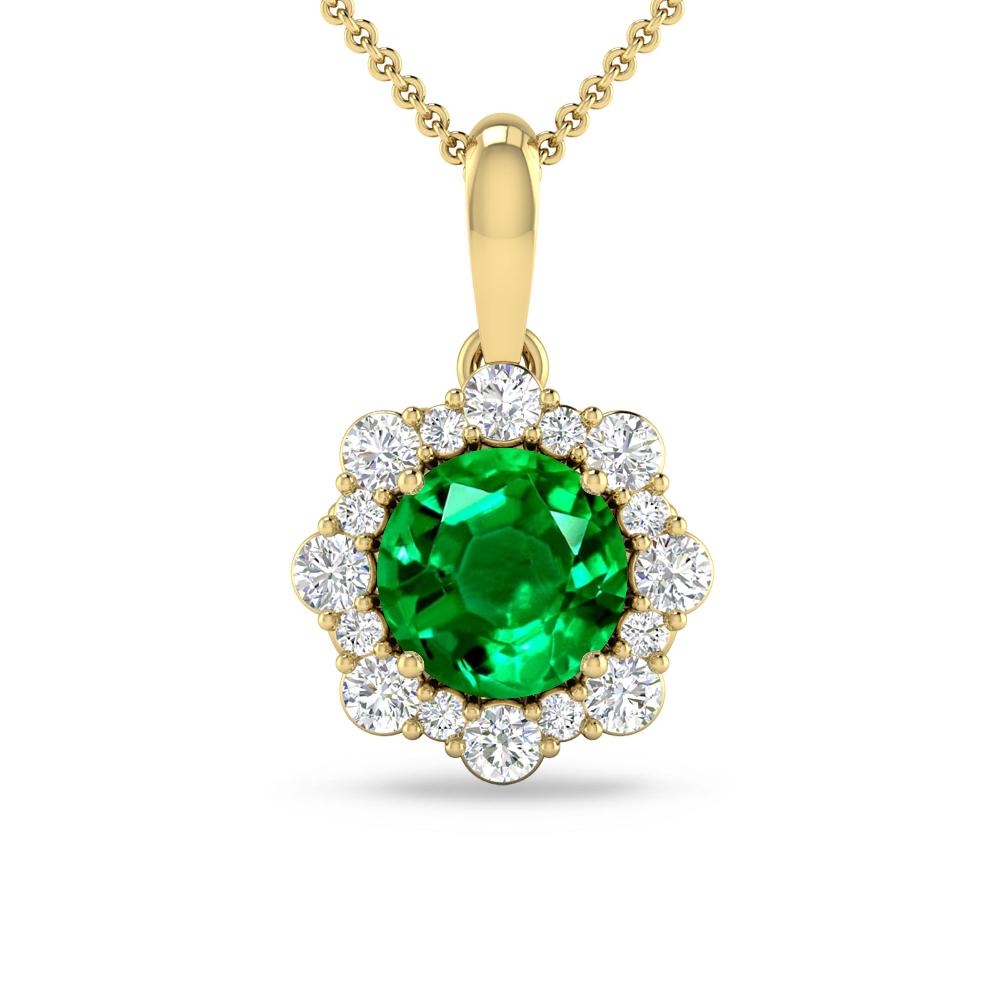 Yellow Gold - Emerald