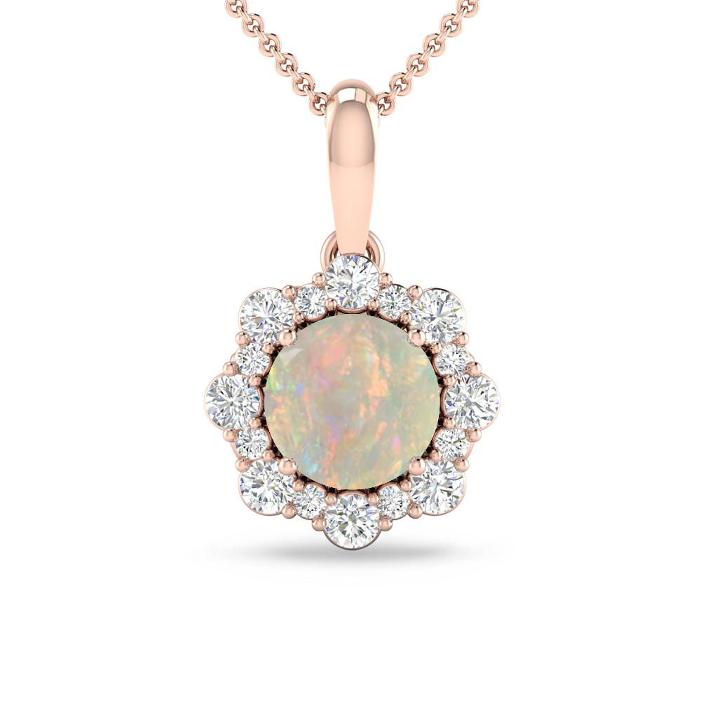 Rose Gold - Opal