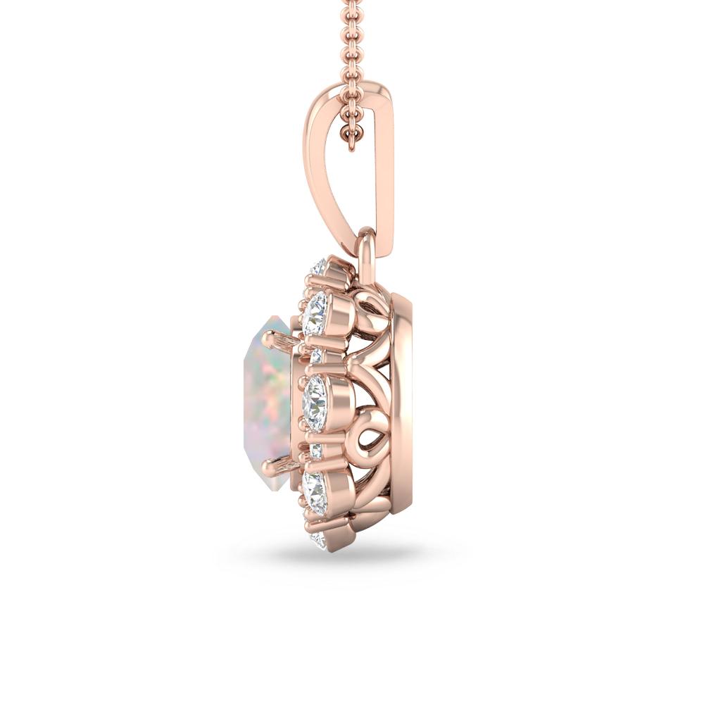 Rose Gold - Opal