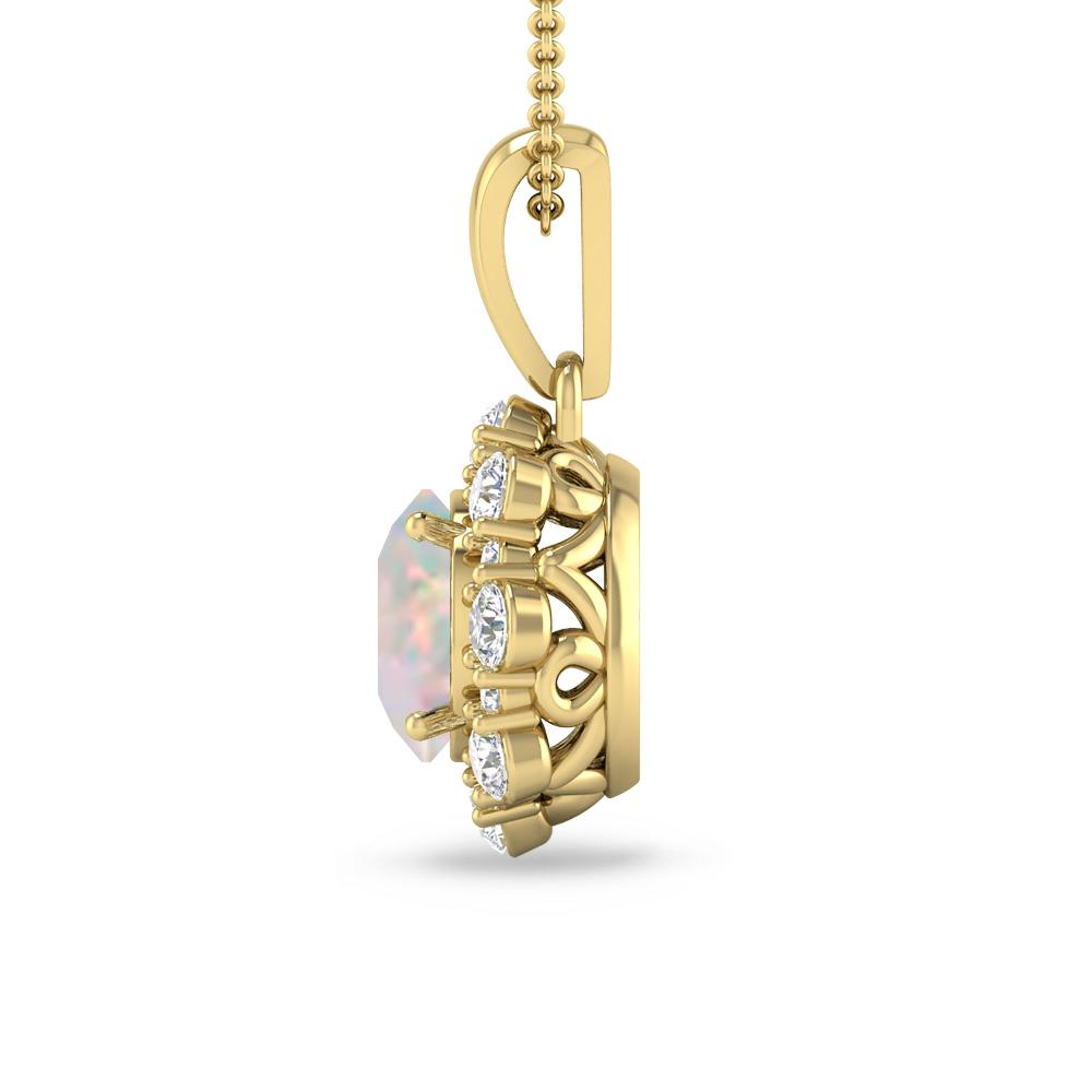 Yellow Gold - Opal