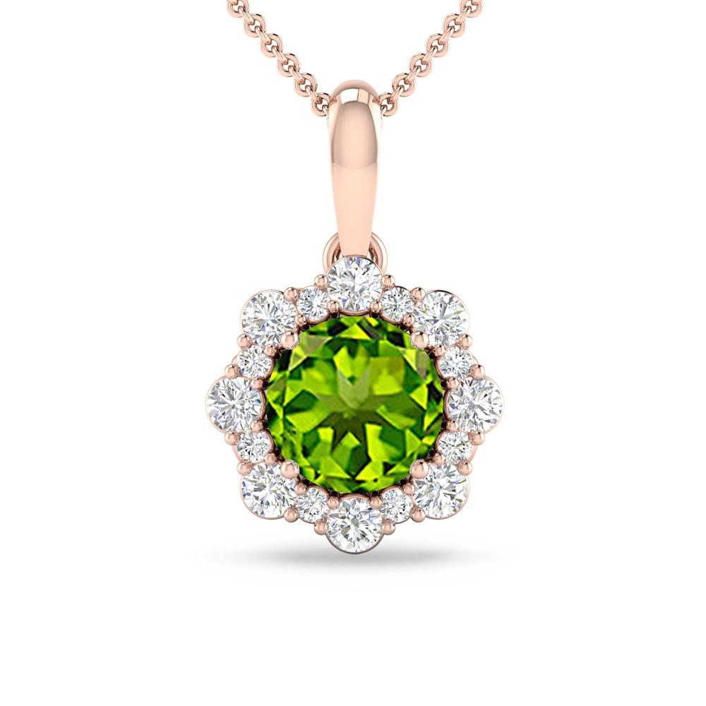 Rose Gold - Peridot