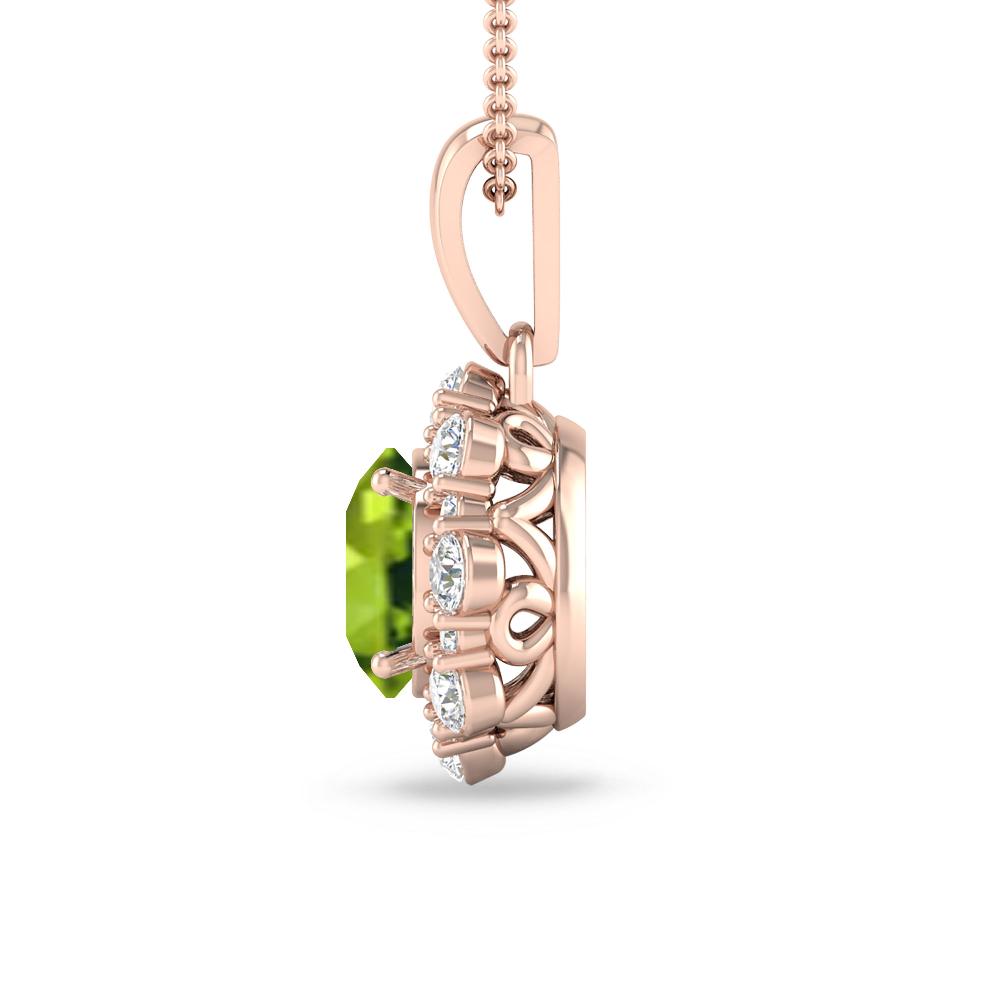 Rose Gold - Peridot