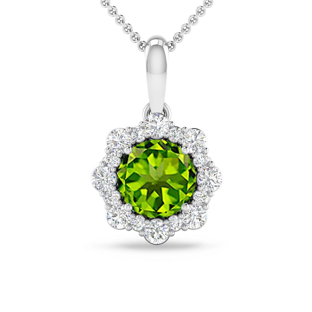 White Gold - Peridot