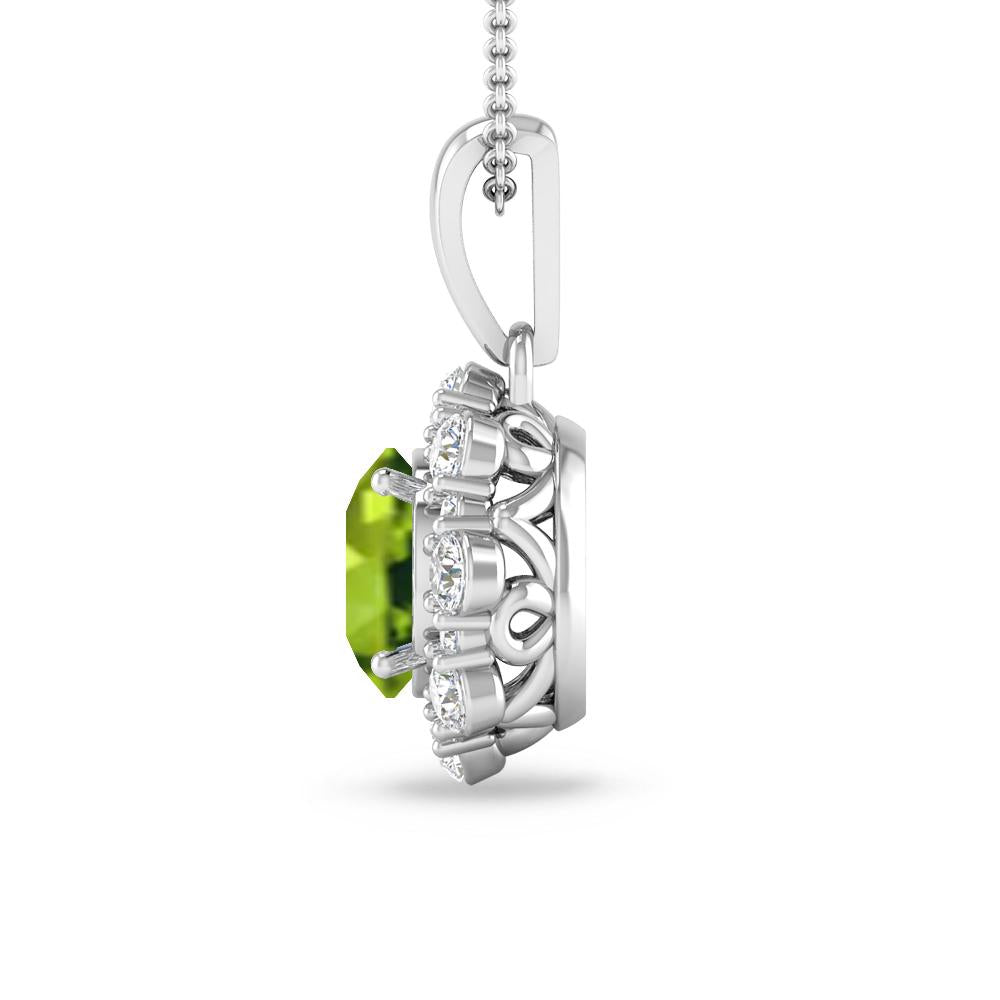 White Gold - Peridot