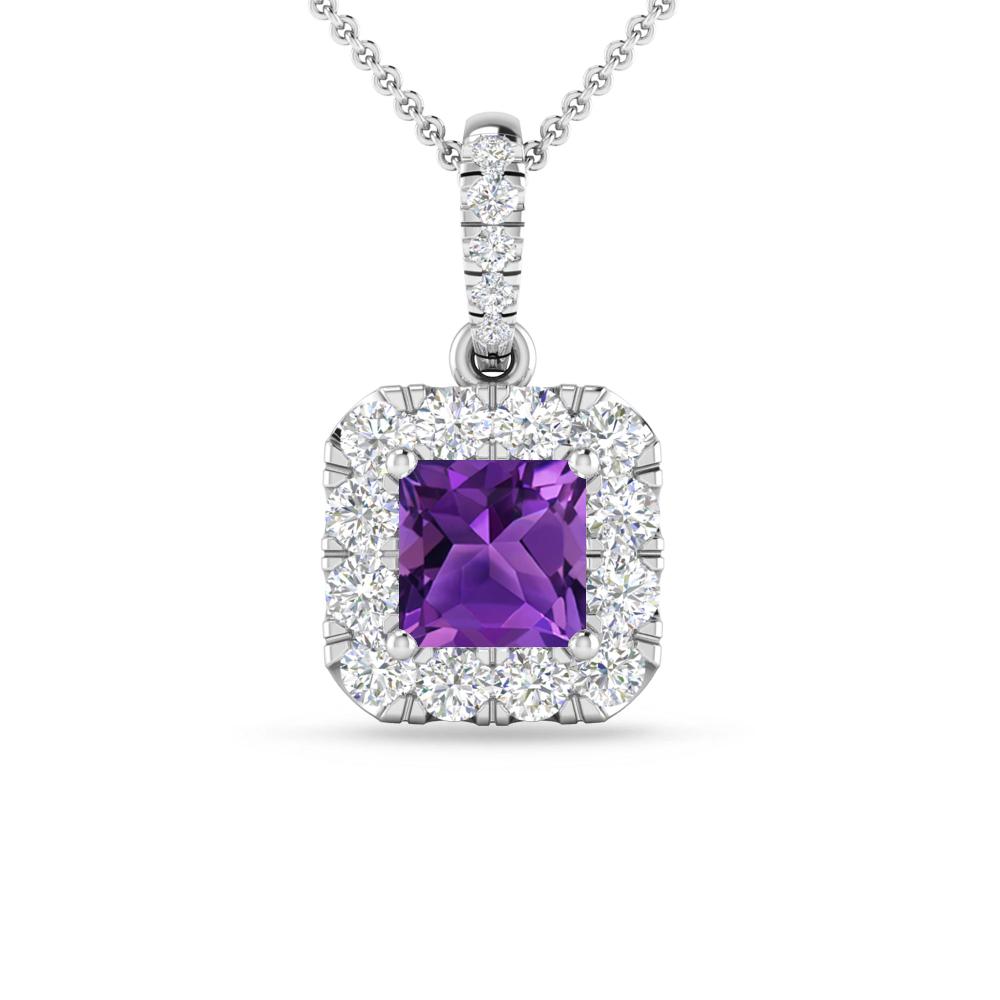 White Gold - Amethyst