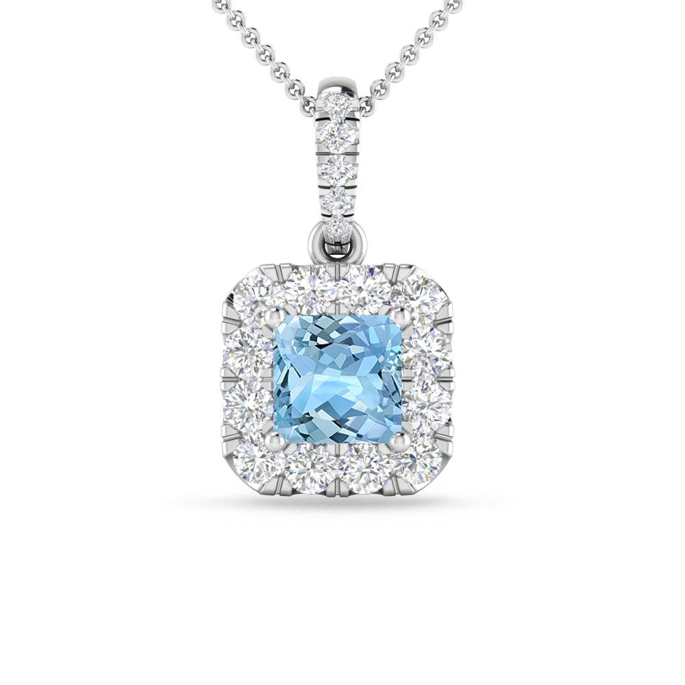 White Gold - Aquamarine