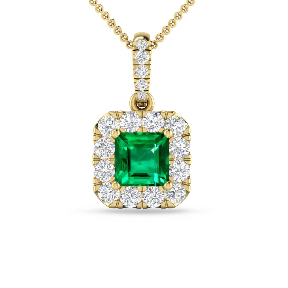 Yellow Gold - Emerald