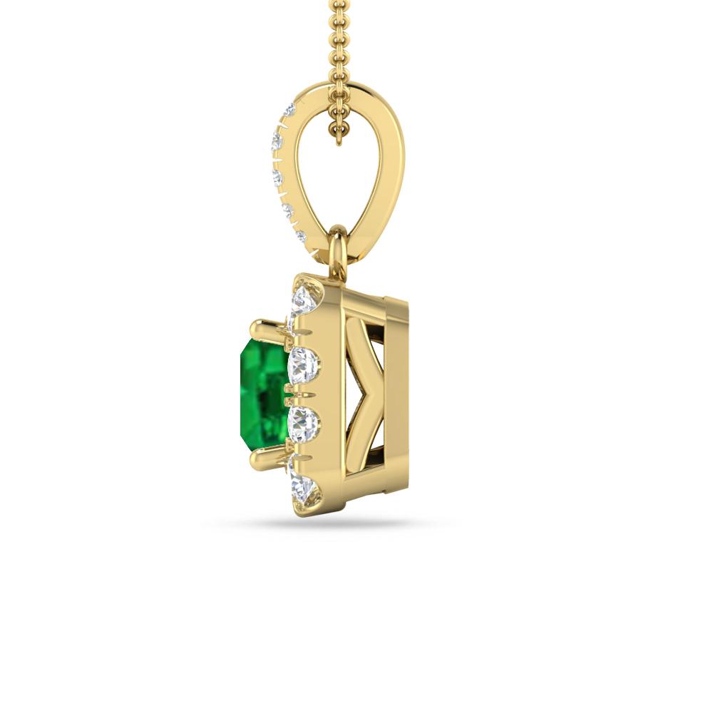 Yellow Gold - Emerald