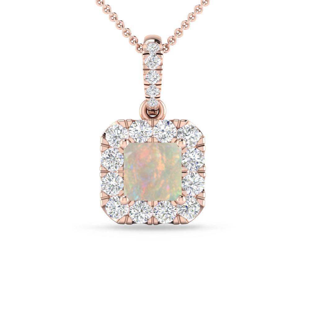 Rose Gold - Opal