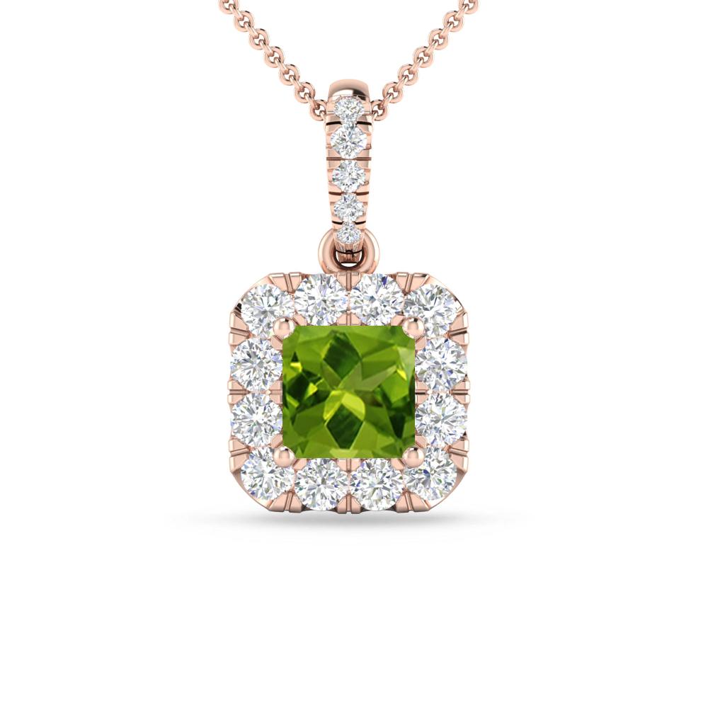 Rose Gold - Peridot