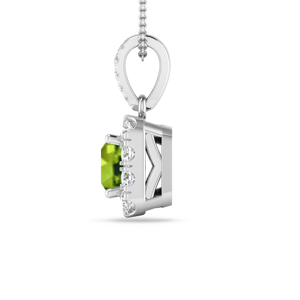 White Gold - Peridot