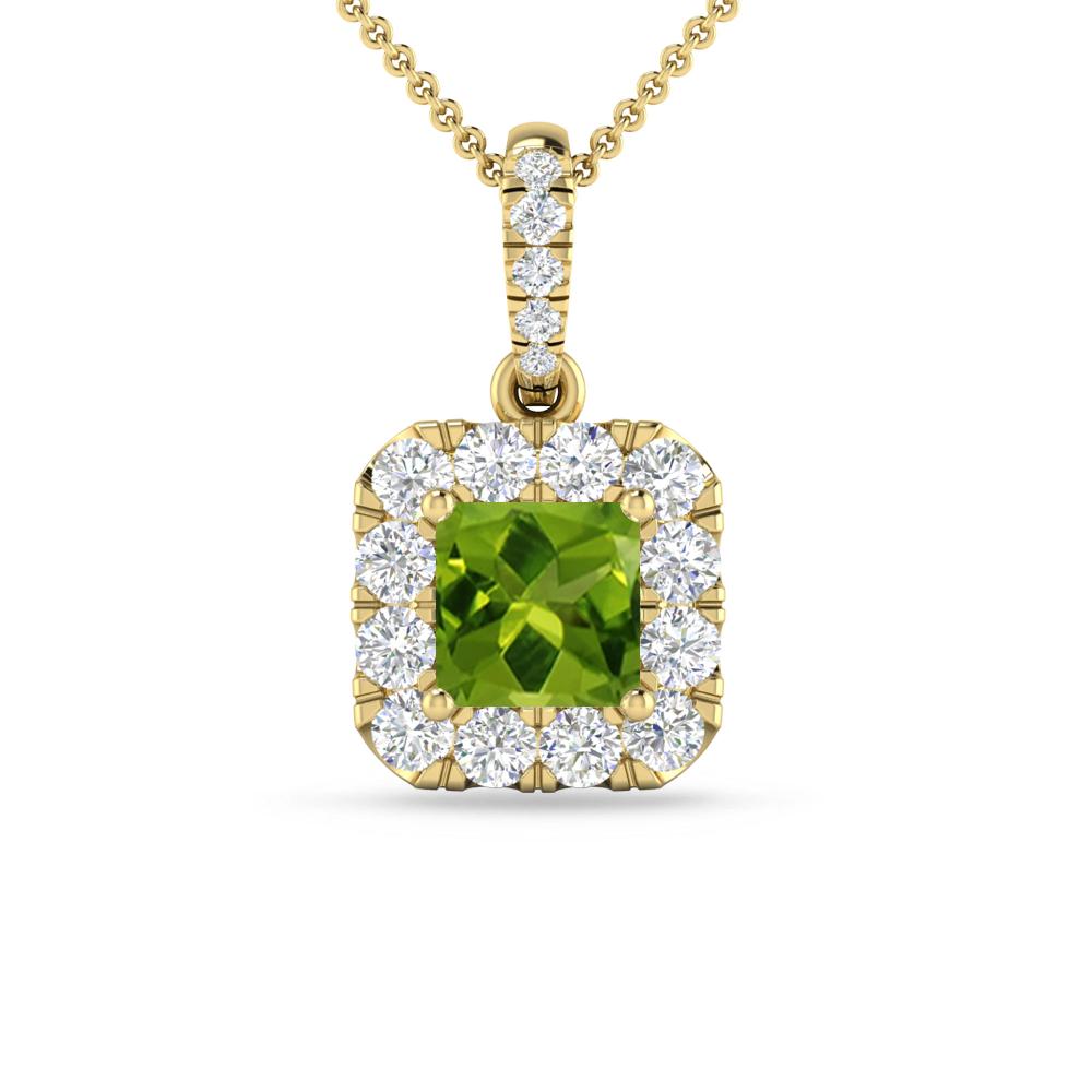 Yellow Gold - Peridot