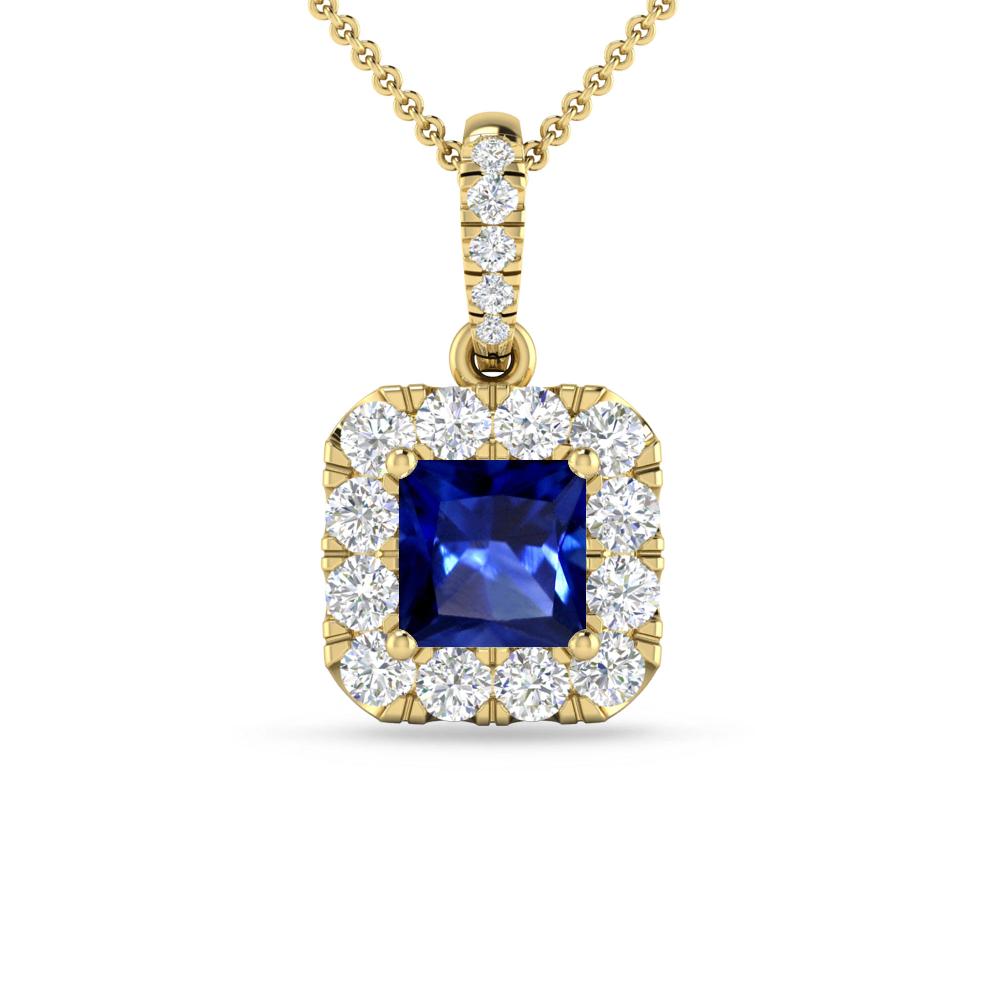 Yellow Gold - Sapphire