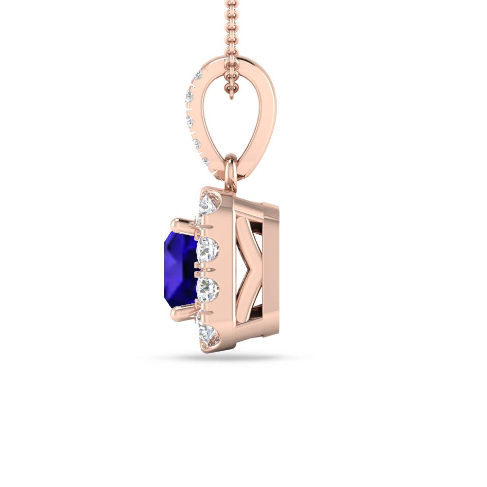 Rose Gold - Tanzanite