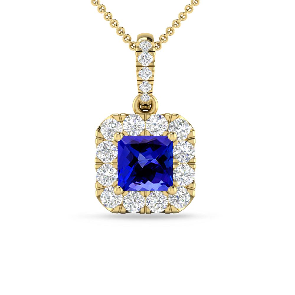 Yellow Gold - Tanzanite