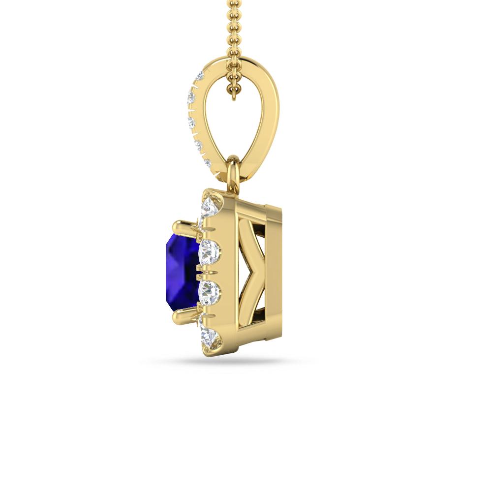 Yellow Gold - Tanzanite