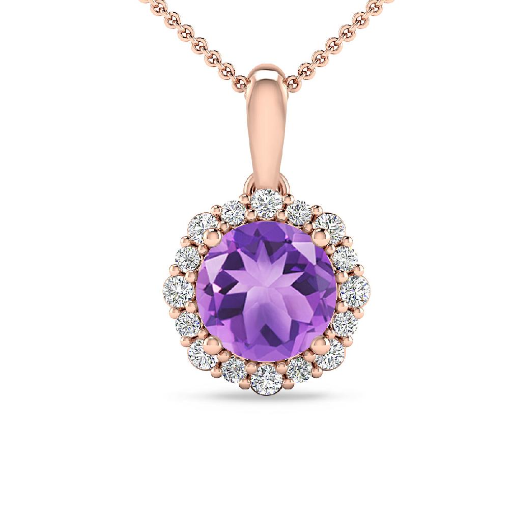 Rose Gold - Amethyst