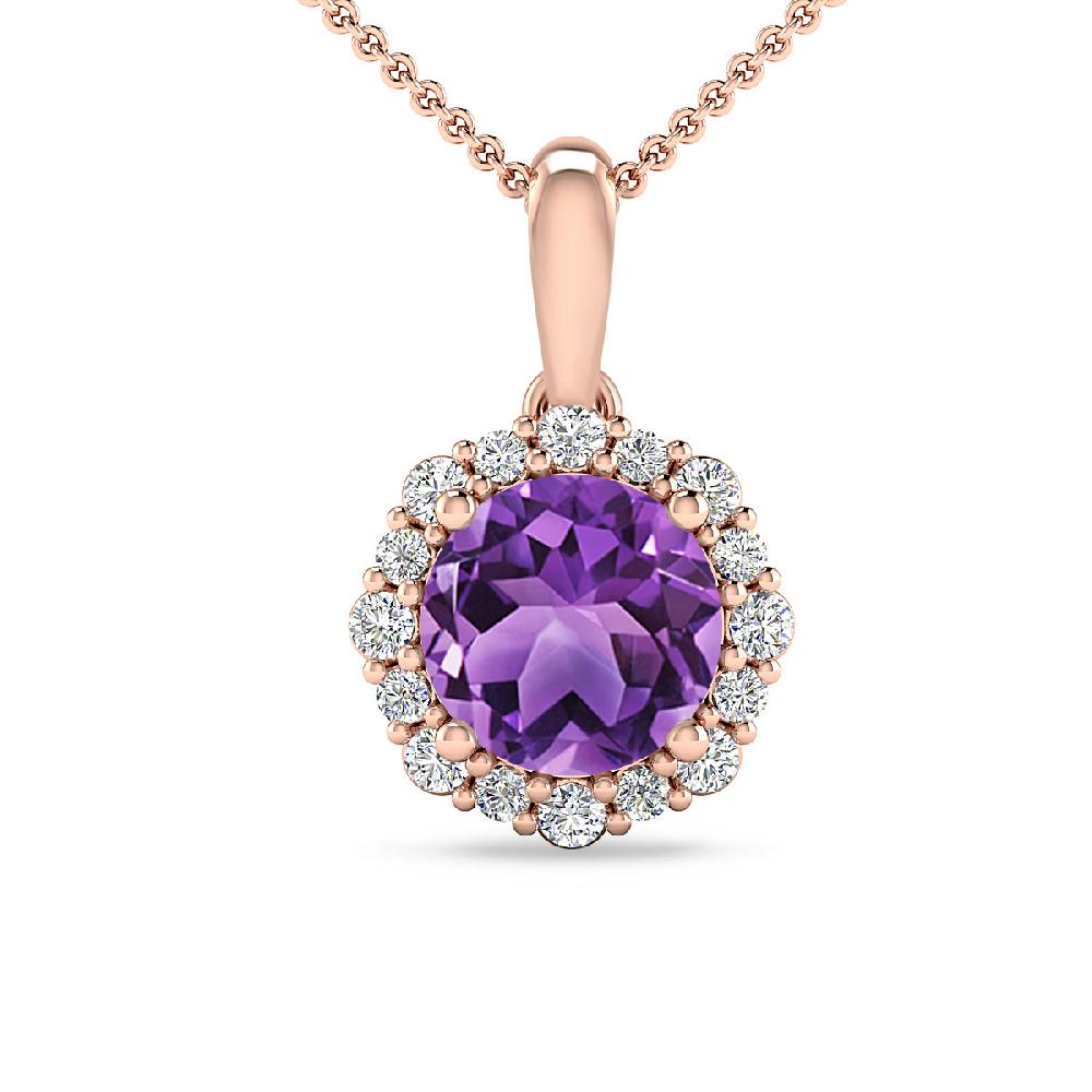 Rose Gold - Amethyst