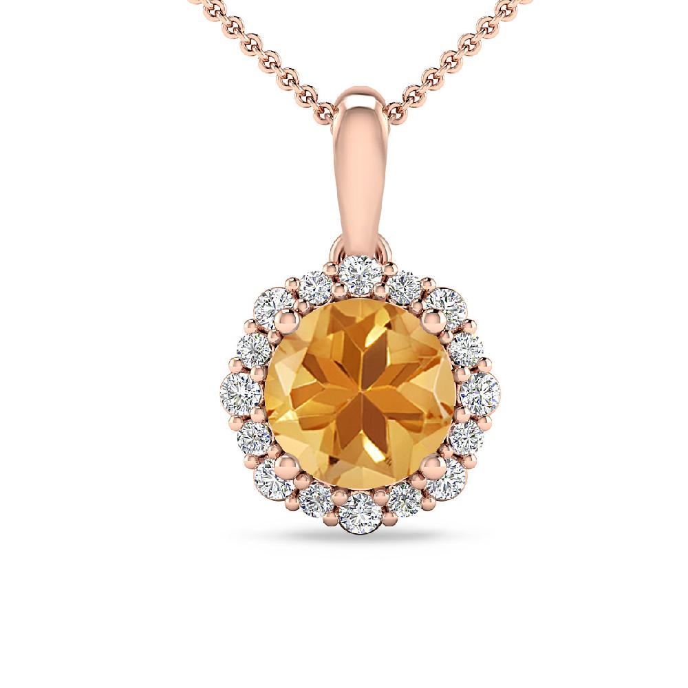 Rose Gold - Citrine