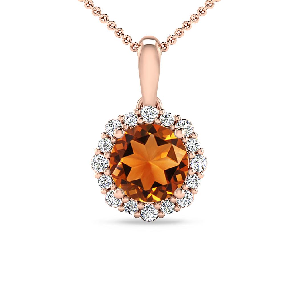 Rose Gold - Citrine