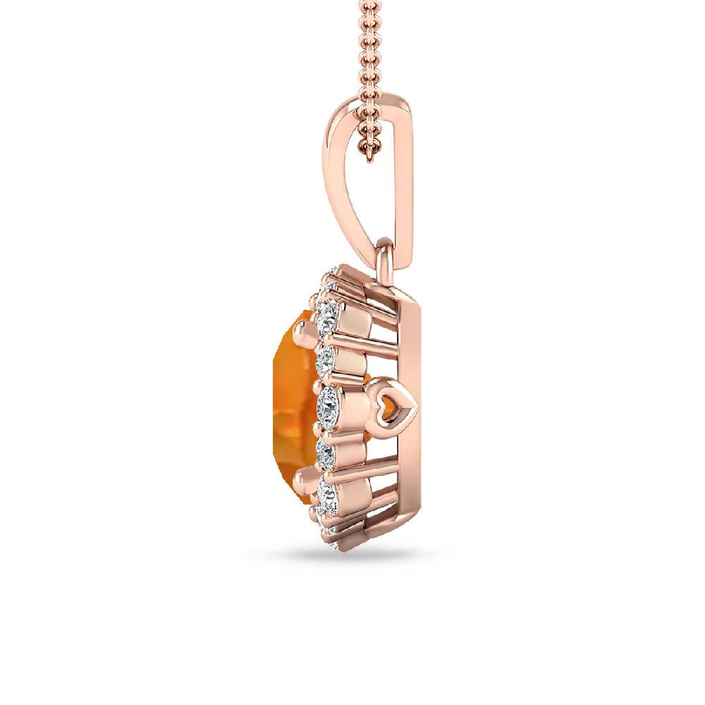 Rose Gold - Citrine