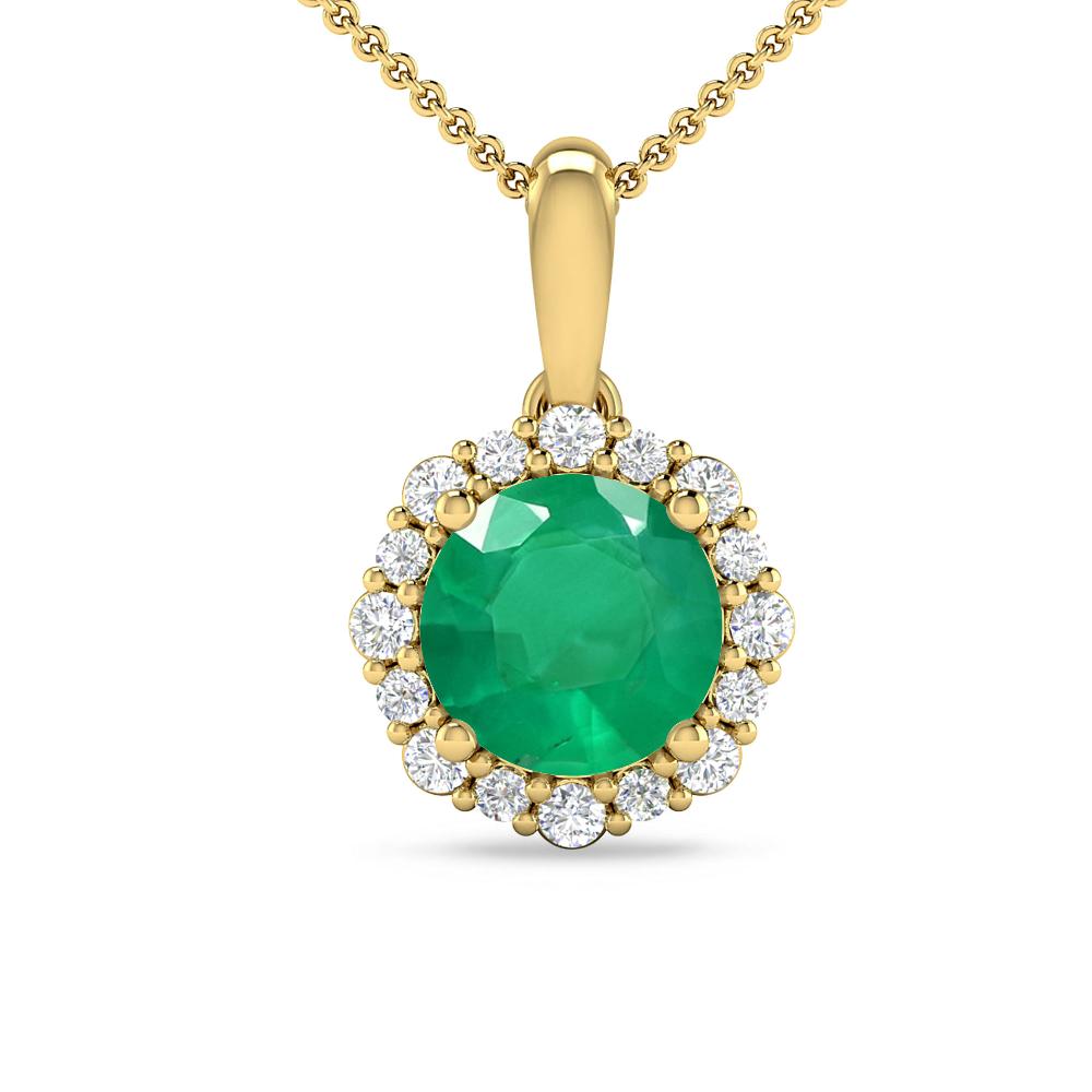 Yellow Gold - Emerald