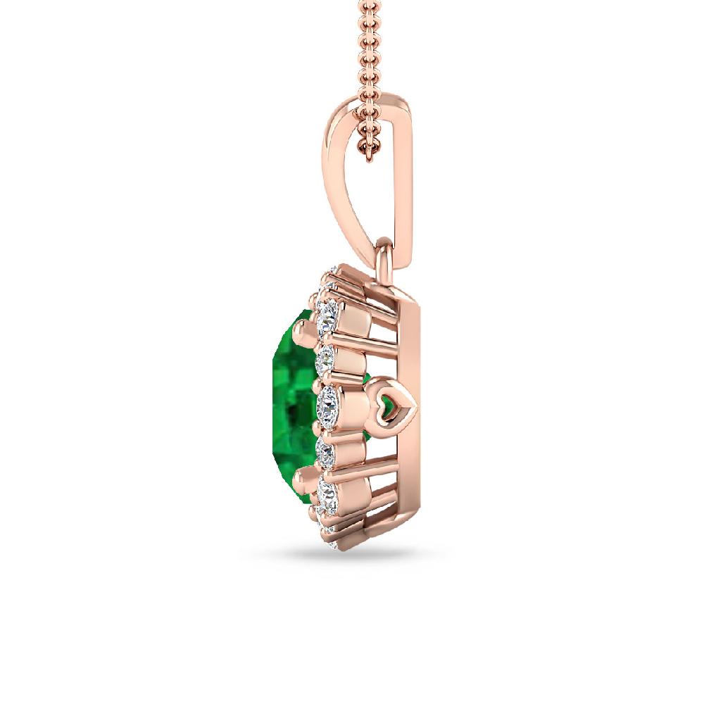 Rose Gold - Emerald