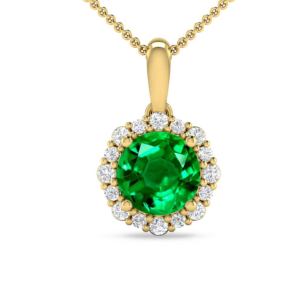 Yellow Gold - Emerald