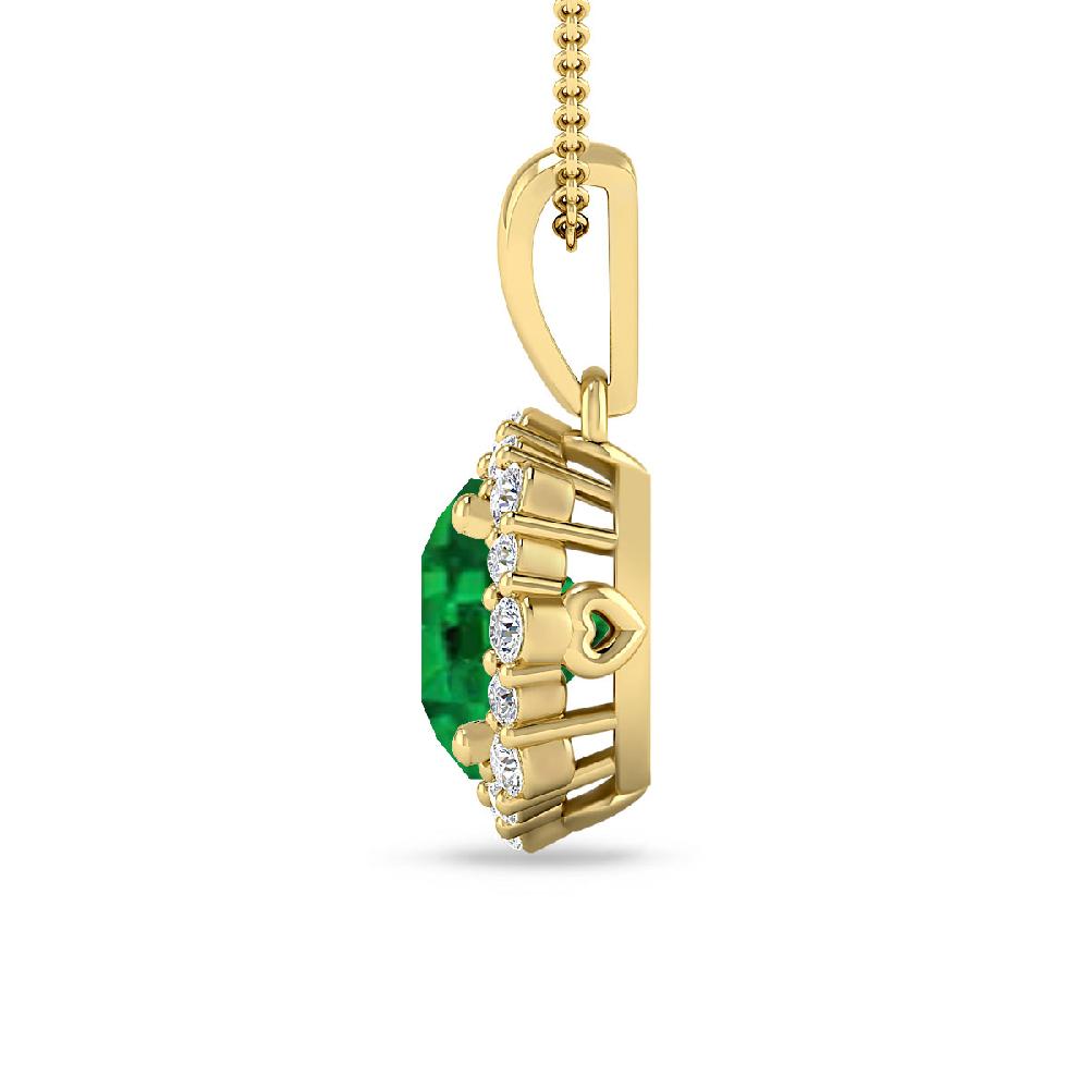 Yellow Gold - Emerald