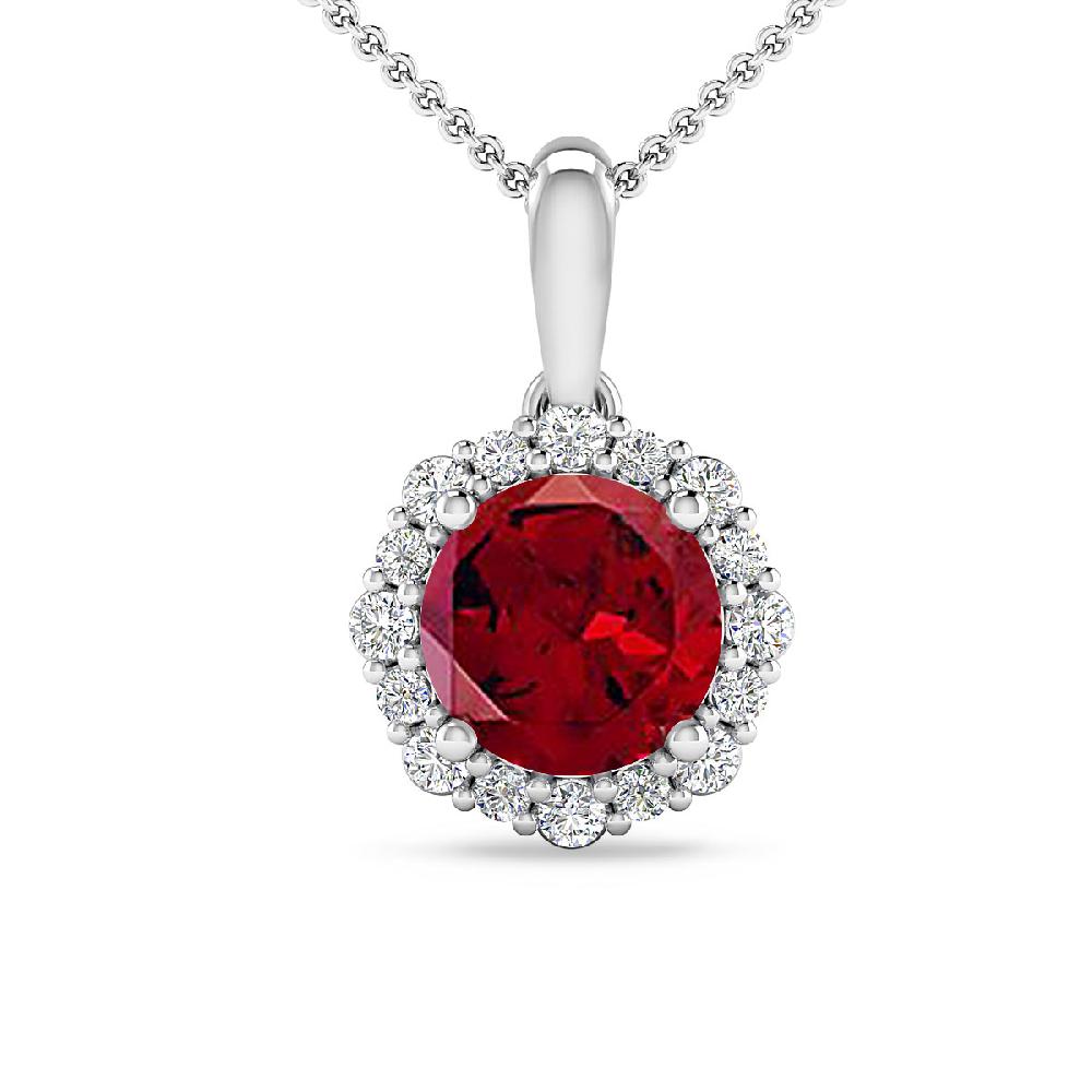 White Gold - Garnet